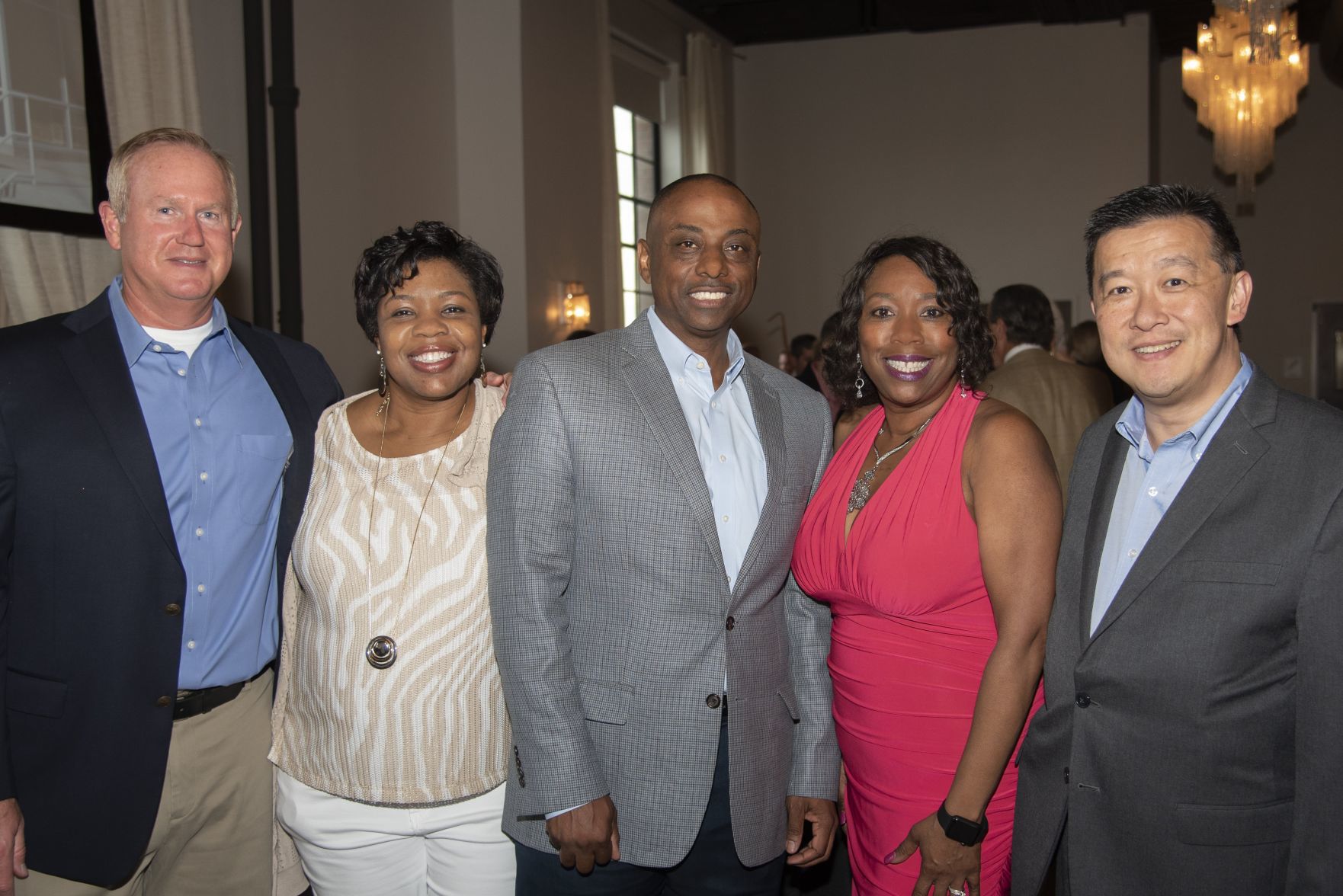 Karl Beckmann, Malette and Rick Stevens, Nicole and Kevin Cheung